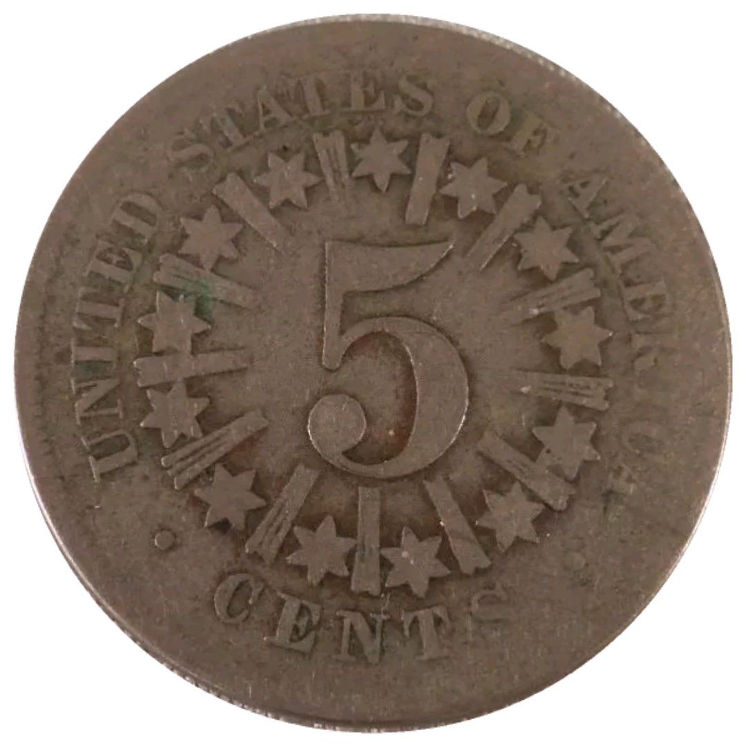 1866-Shield-Nickel-With-Rays